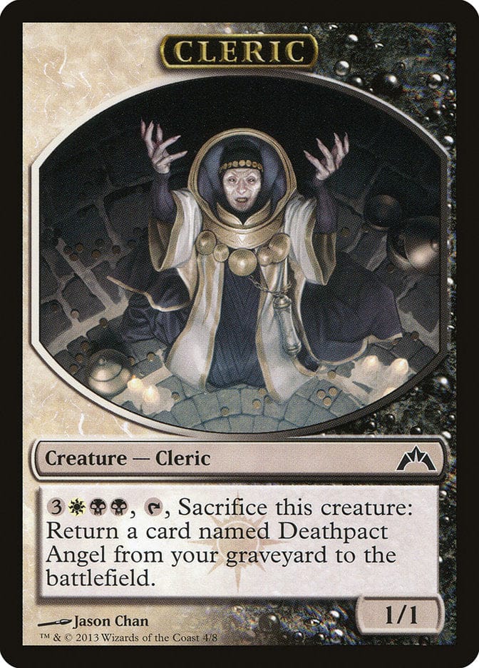 Cleric Token [Gatecrash Tokens] Magic: The Gathering