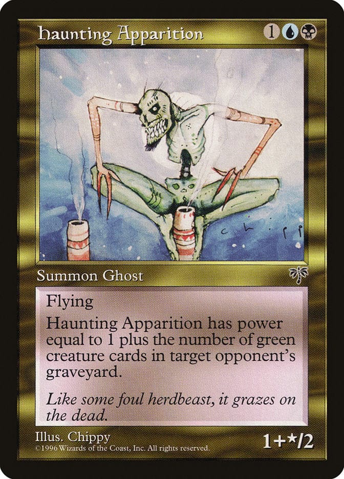 Haunting Apparition [Mirage] Magic: The Gathering