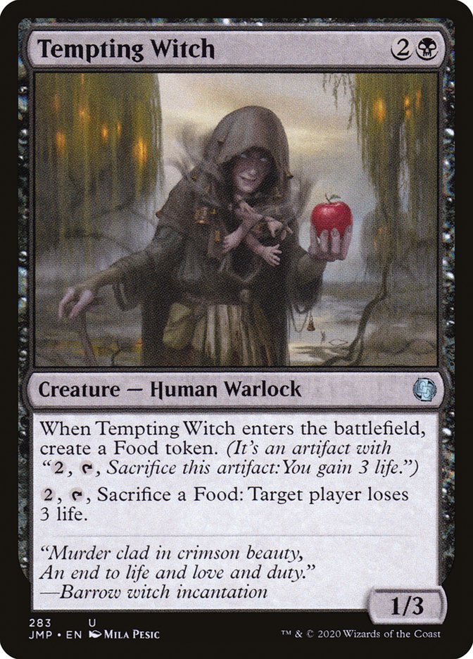 Tempting Witch [Jumpstart] Magic: The Gathering