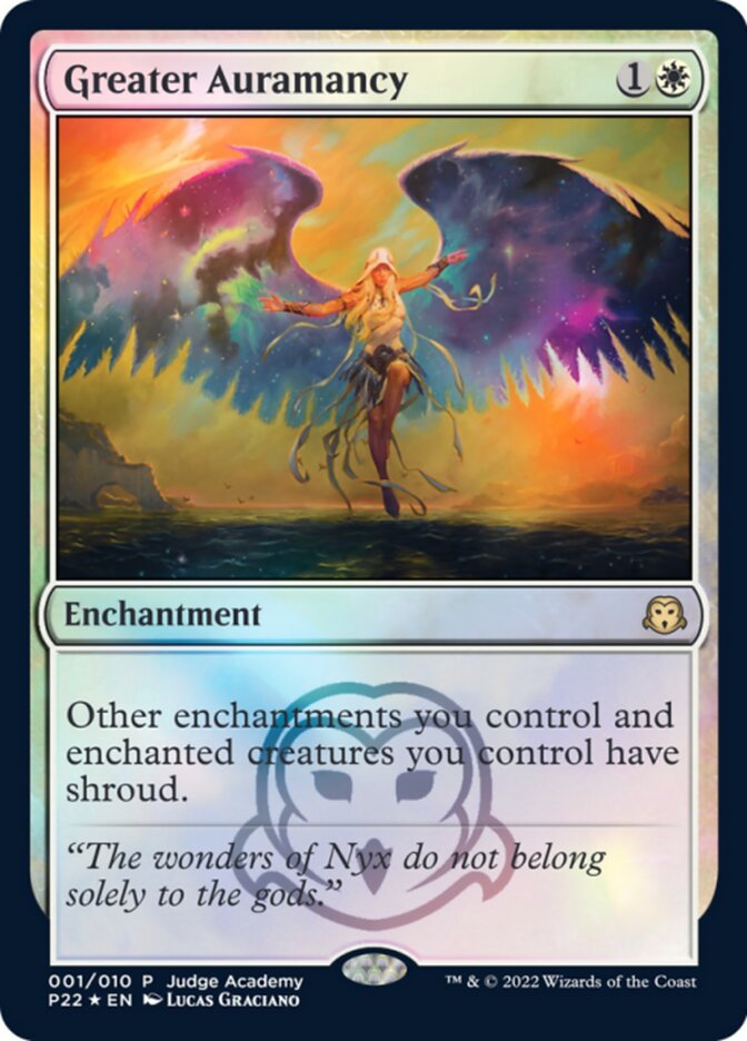 Greater Auramancy [Judge Gift Cards 2022] Magic: The Gathering