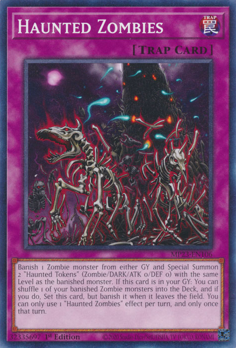 Haunted Zombies [MP23-EN106] Common - Yugioh Cards For Your TCG Needs!