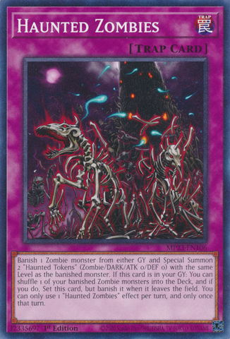 Haunted Zombies [MP23-EN106] Common - Yugioh Cards For Your TCG Needs!