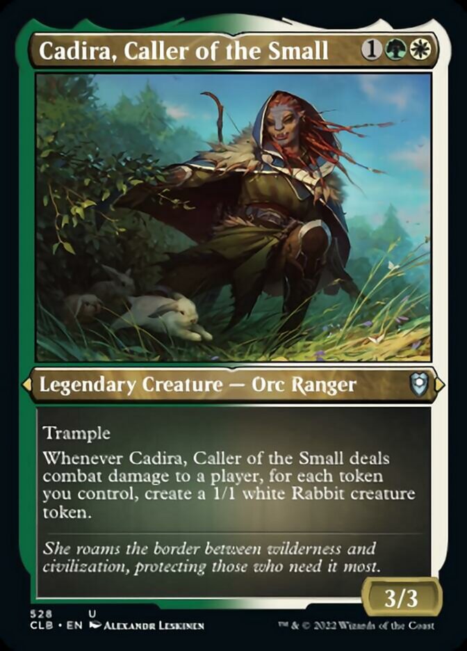 Cadira, Caller of the Small (Foil Etched) [Commander Legends: Battle for Baldur's Gate] Magic: The Gathering