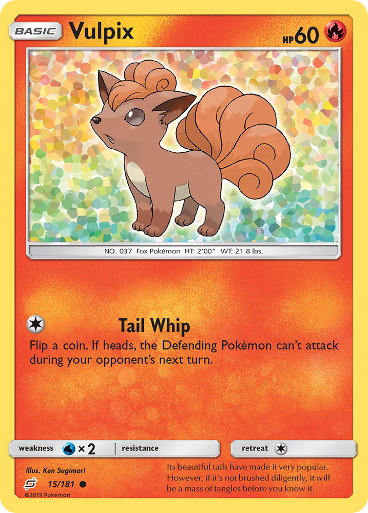 Vulpix (15/181) [Sun & Moon: Team Up] Pokémon