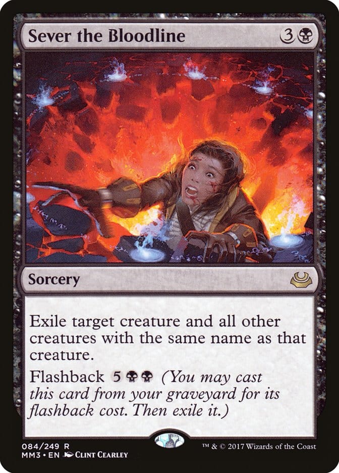 Sever the Bloodline [Modern Masters 2017] Magic: The Gathering