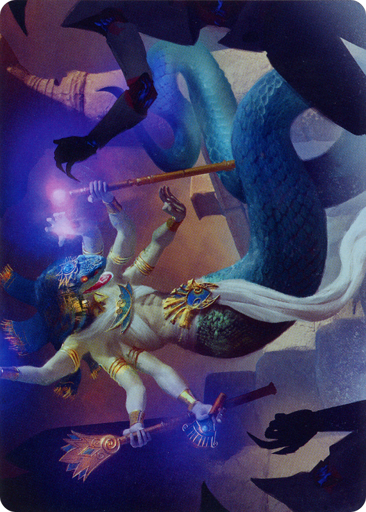 Imoti, Celebrant of Bounty Art Card [March of the Machine Art Series] Magic: The Gathering