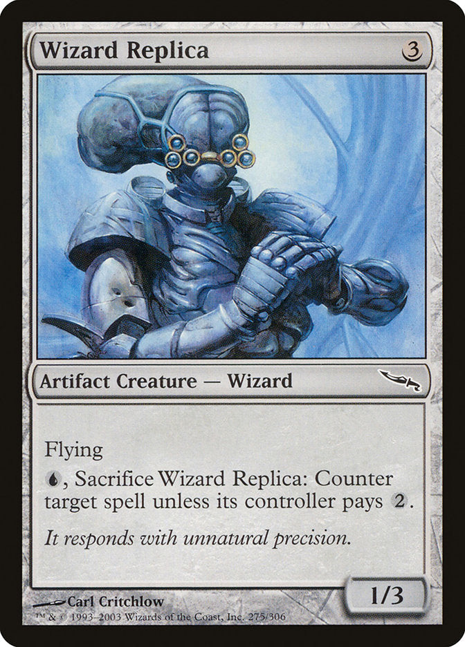 Wizard Replica [Mirrodin] Magic: The Gathering
