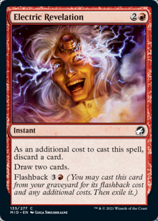 Electric Revelation [Innistrad: Midnight Hunt] Magic: The Gathering