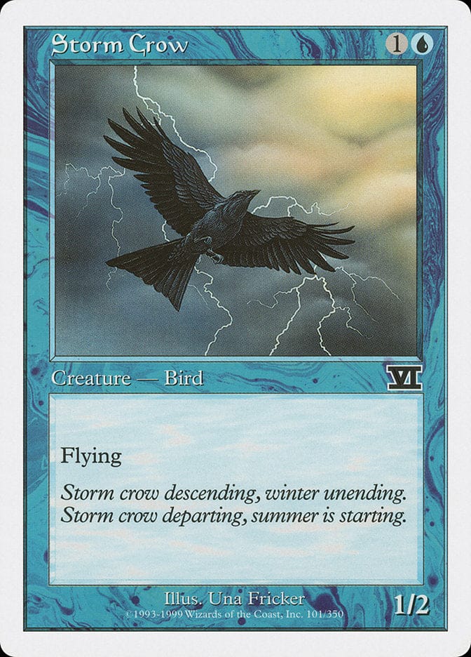 Storm Crow [Classic Sixth Edition] Magic: The Gathering