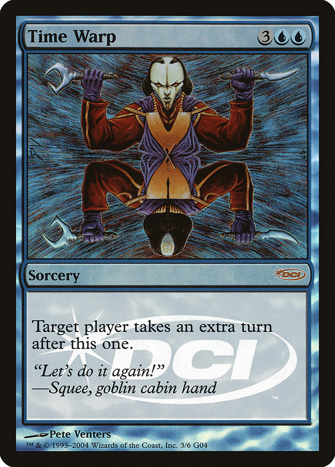 Time Warp [Judge Gift Cards 2004] Magic: The Gathering
