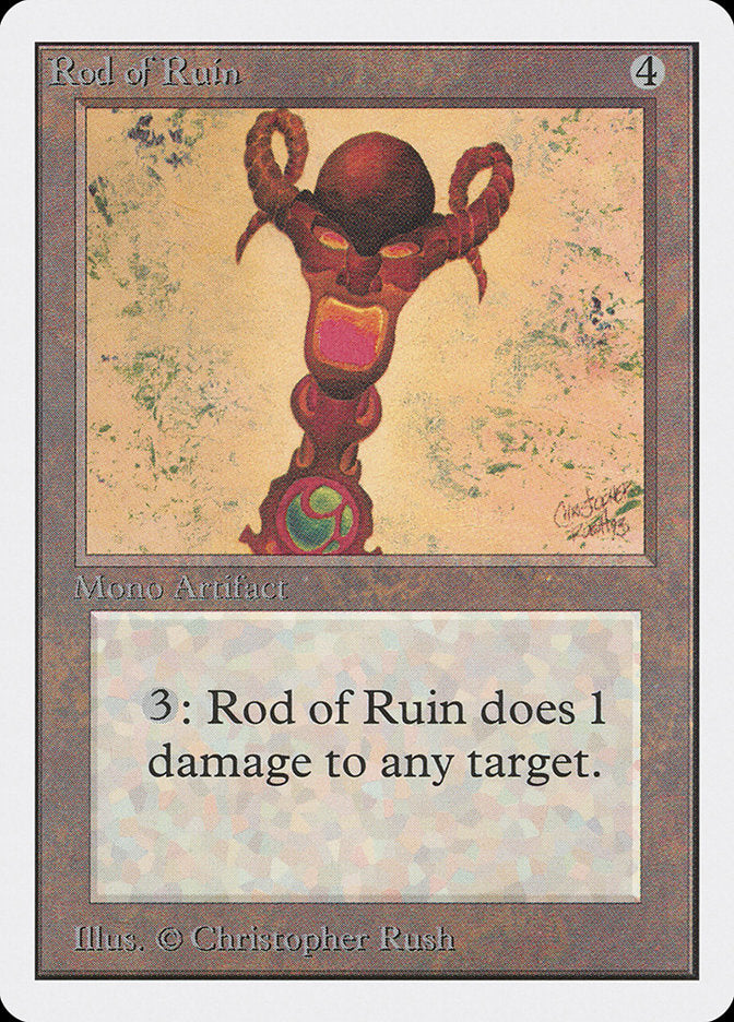 Rod of Ruin [Unlimited Edition] Magic: The Gathering