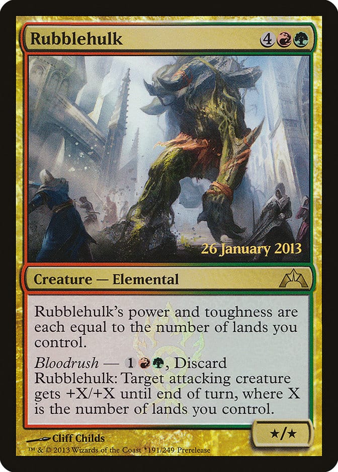 Rubblehulk [Gatecrash Prerelease Promos] Magic: The Gathering