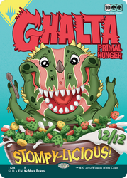 Ghalta, Primal Hunger (Borderless) [Secret Lair Drop Series] Magic: The Gathering