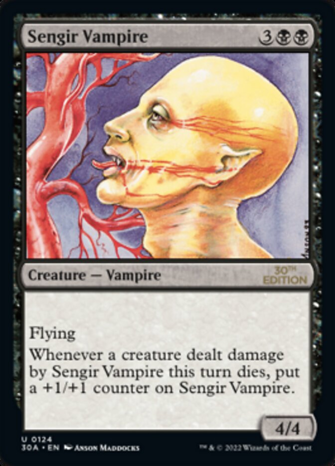 Sengir Vampire [30th Anniversary Edition] Magic: The Gathering