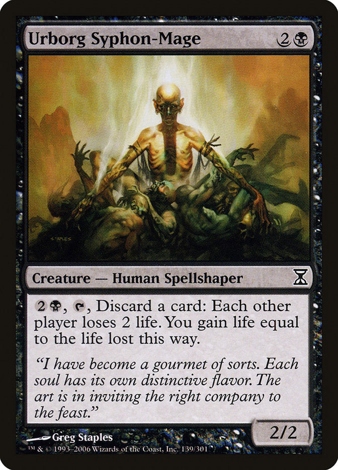 Urborg Syphon-Mage [Time Spiral] Magic: The Gathering