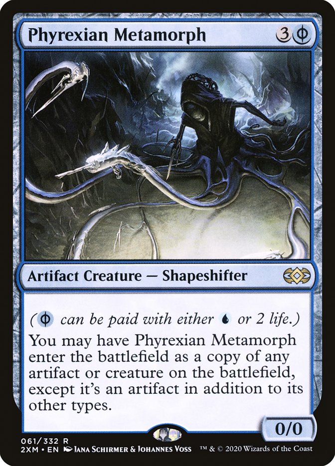 Phyrexian Metamorph [Double Masters] Magic: The Gathering