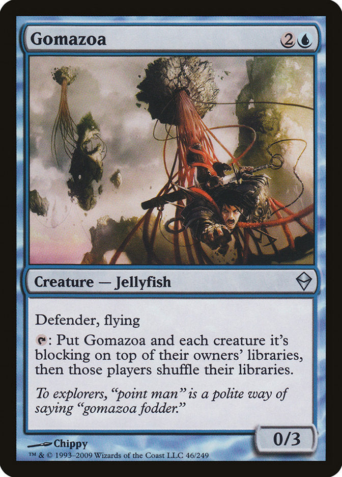 Gomazoa [Zendikar] Magic: The Gathering