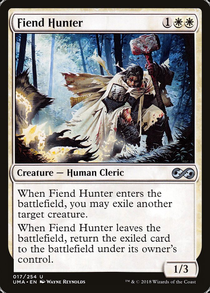 Fiend Hunter [Ultimate Masters] Magic: The Gathering