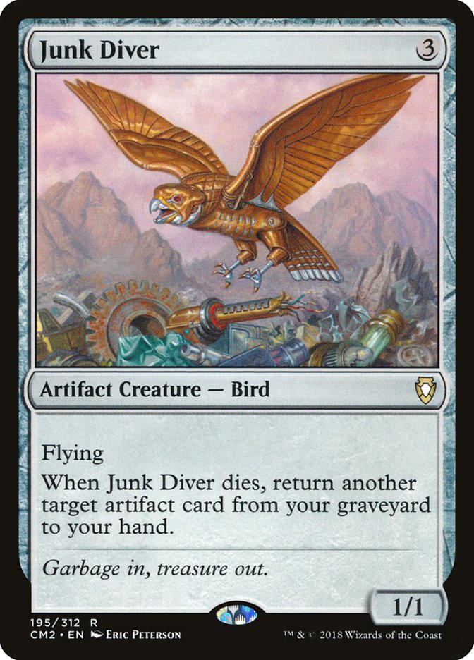 Junk Diver [Commander Anthology Volume II] Magic: The Gathering