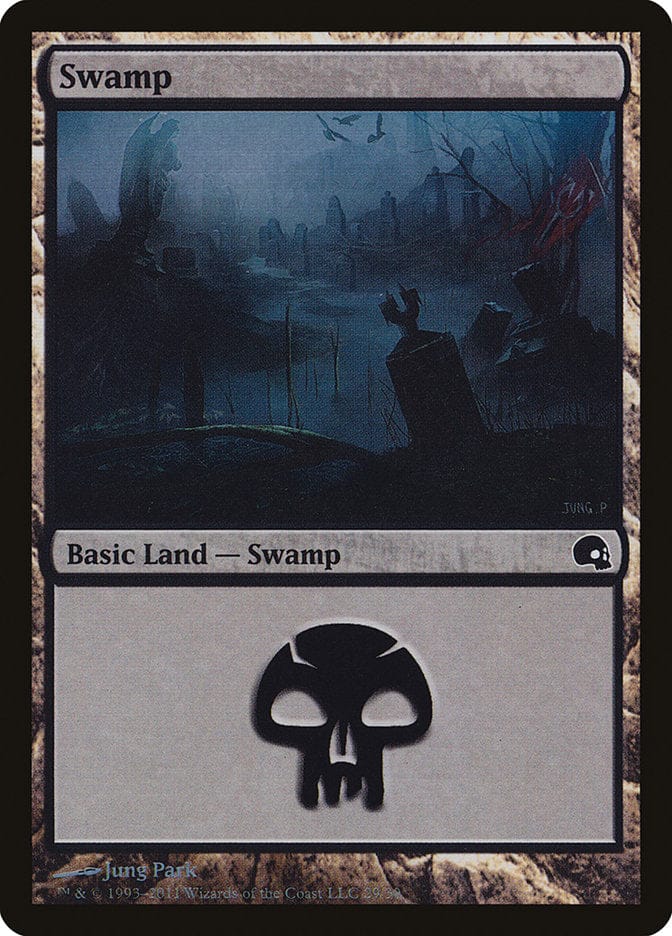 Swamp (29) [Premium Deck Series: Graveborn] Magic: The Gathering