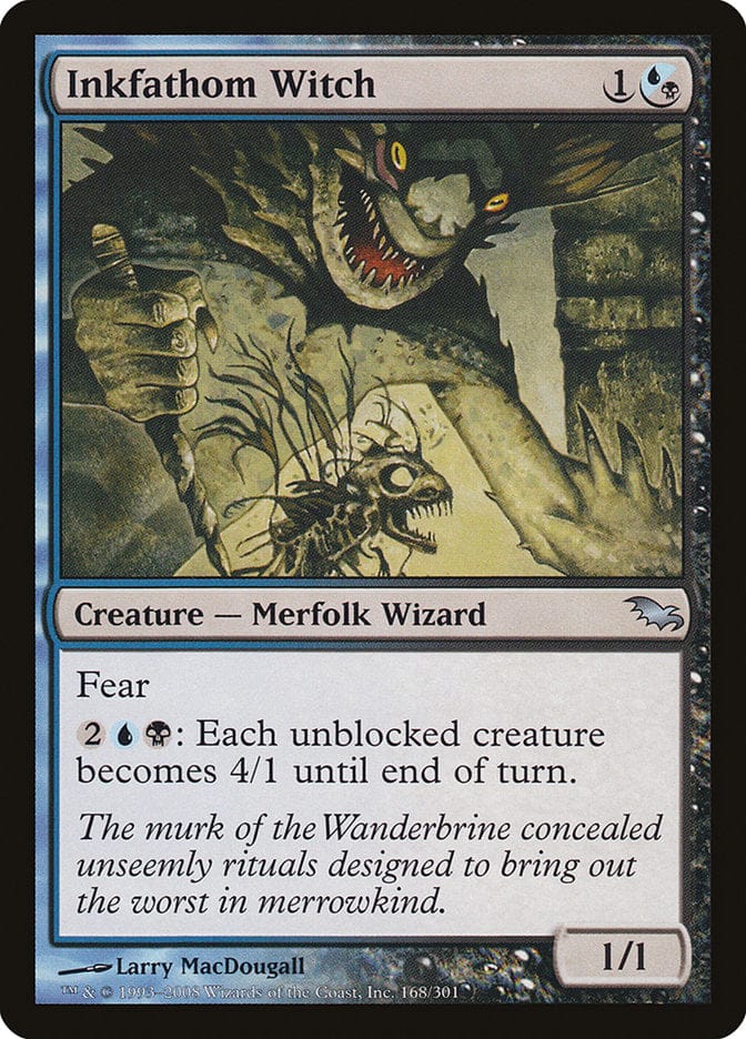 Inkfathom Witch [Shadowmoor] Magic: The Gathering