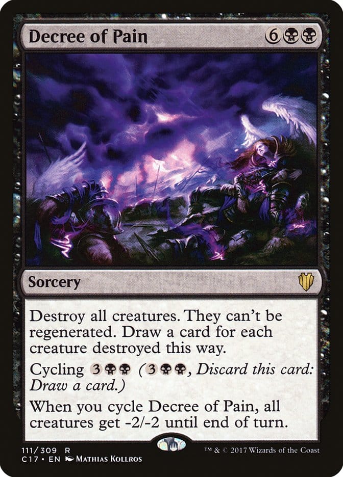 Decree of Pain [Commander 2017] Magic: The Gathering
