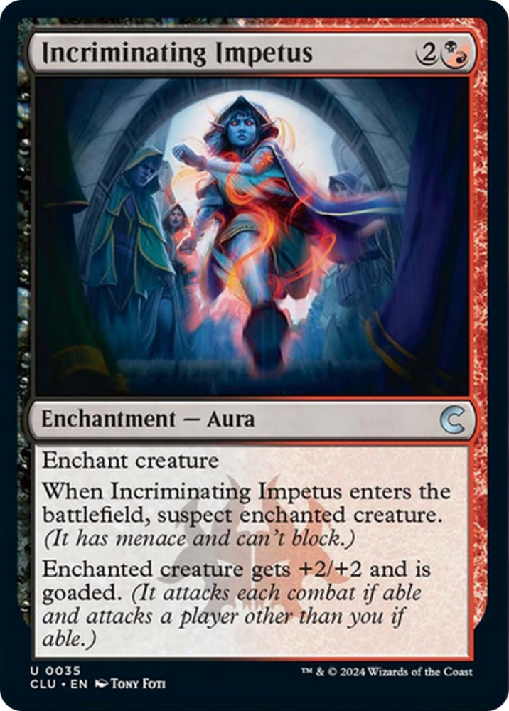 Incriminating Impetus [Ravnica: Clue Edition] Magic: The Gathering