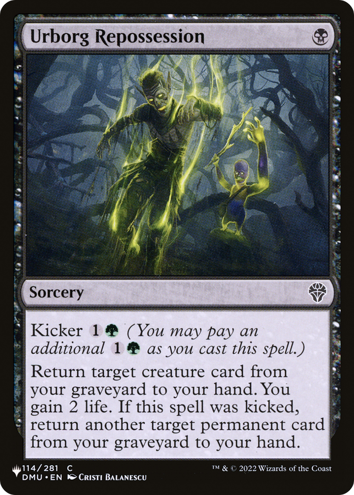 Urborg Repossession [The List] Magic: The Gathering