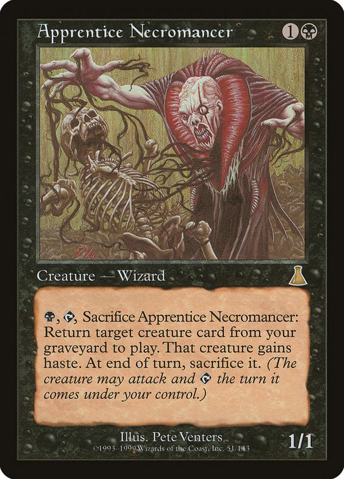 Apprentice Necromancer [Urza's Destiny] Magic: The Gathering