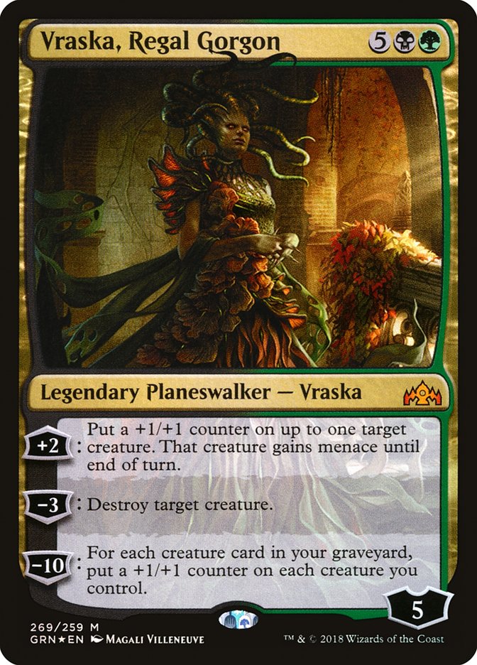 Vraska, Regal Gorgon [Guilds of Ravnica] Magic: The Gathering