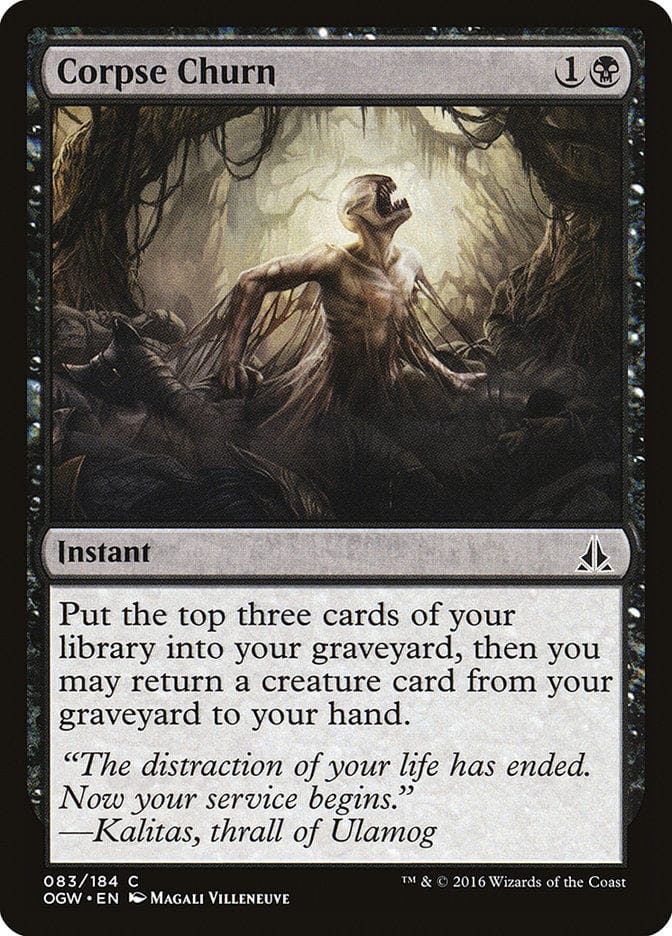 Corpse Churn [Oath of the Gatewatch] Magic: The Gathering