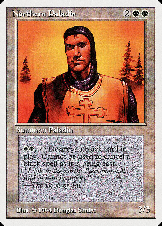 Northern Paladin [Summer Magic / Edgar] Magic: The Gathering