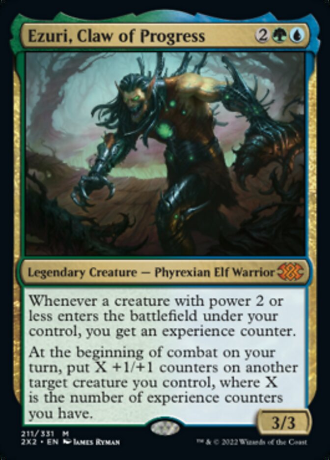 Ezuri, Claw of Progress [Double Masters 2022] Magic: The Gathering