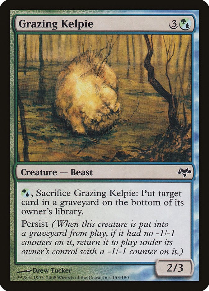Grazing Kelpie [Eventide] Magic: The Gathering