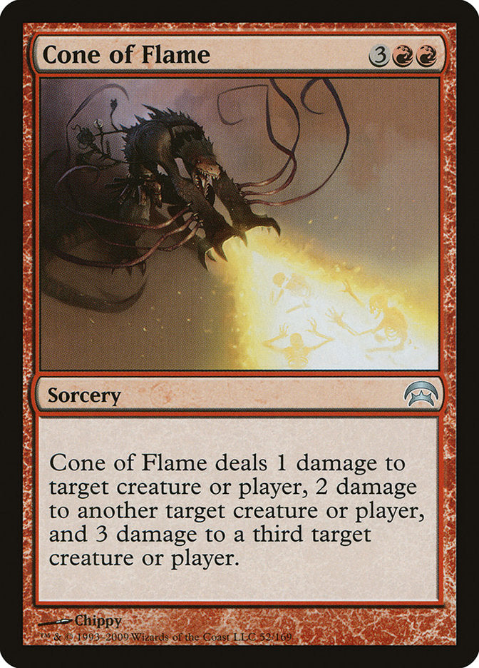 Cone of Flame [Planechase] Magic: The Gathering