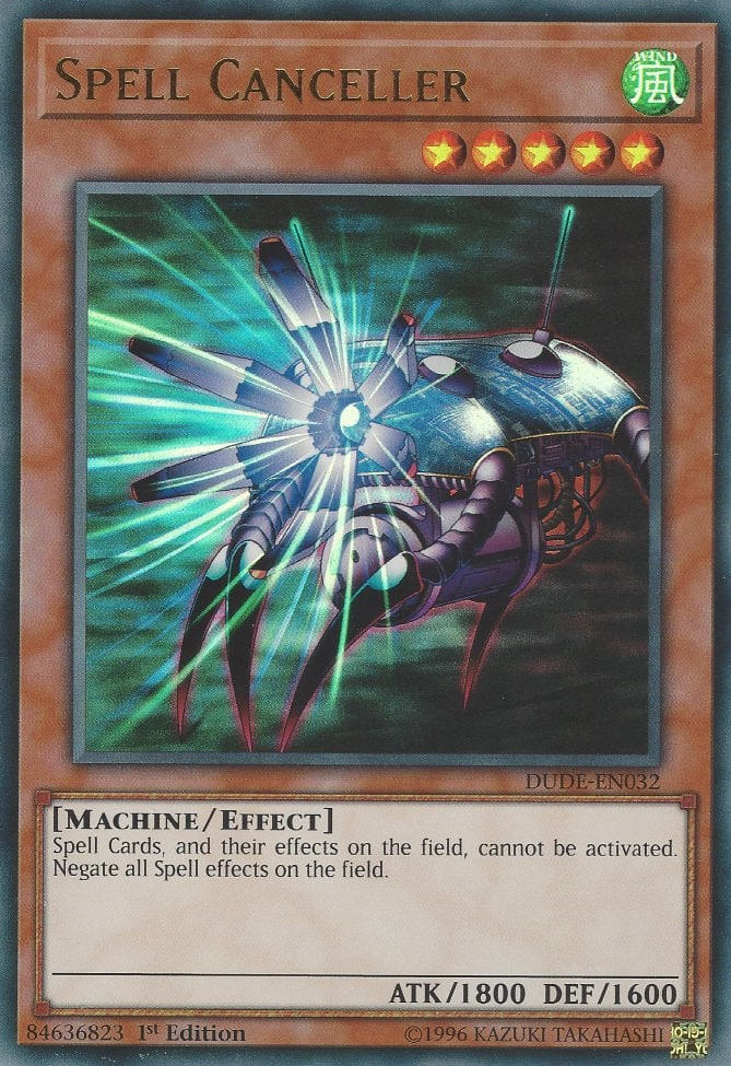 Spell Canceller [DUDE-EN032] Ultra Rare - Yugioh Cards For Your TCG Needs!