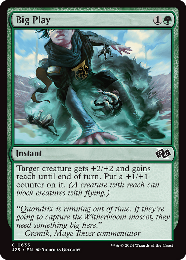 Big Play [Foundations Jumpstart] Magic: The Gathering