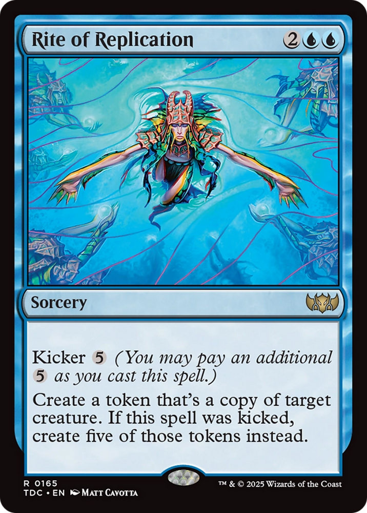 Rite of Replication [Tarkir: Dragonstorm Commander] Magic: The Gathering