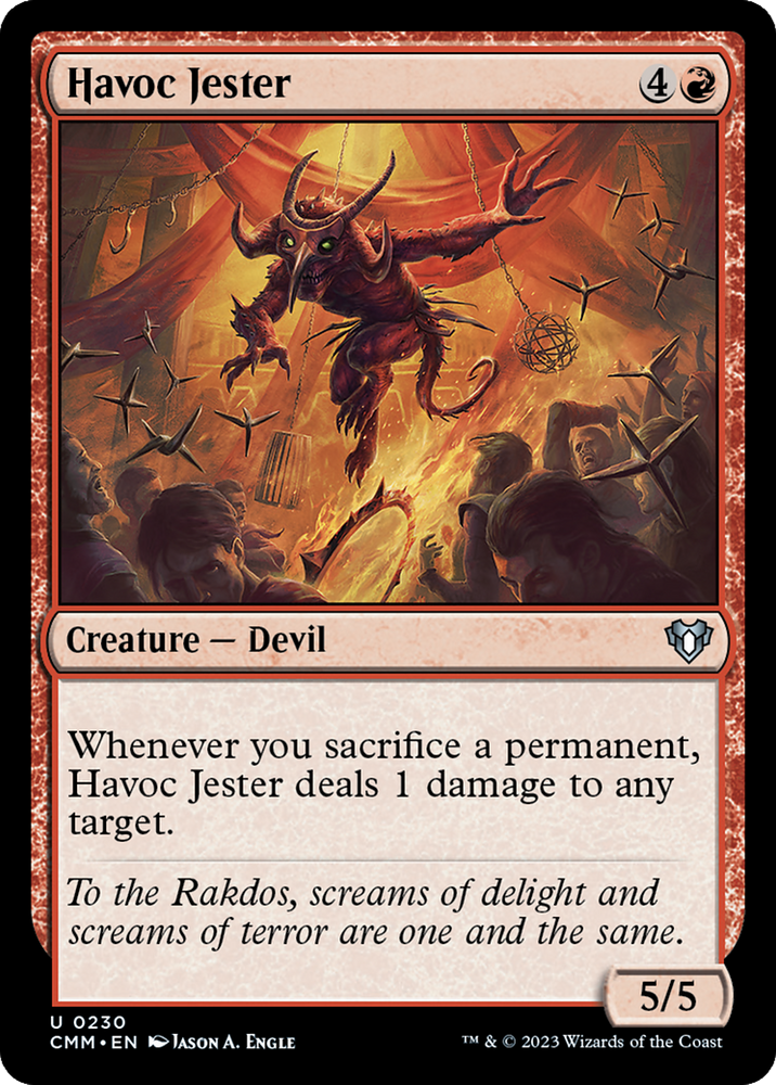 Havoc Jester [Commander Masters] Magic: The Gathering
