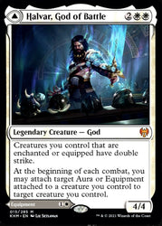 Halvar, God of Battle // Sword of the Realms [Kaldheim] Magic: The Gathering