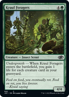 Kraul Foragers [Jumpstart 2022] Magic: The Gathering