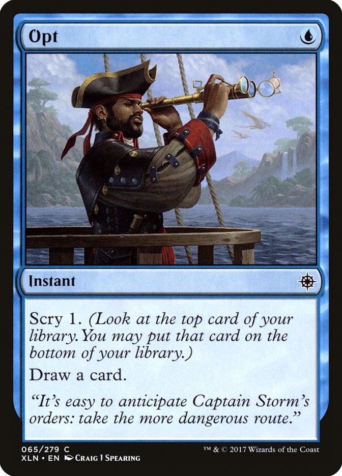Opt [Ixalan] Magic: The Gathering