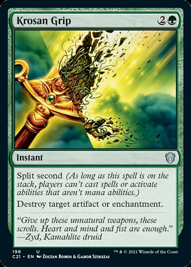 Krosan Grip [Commander 2021] Magic: The Gathering