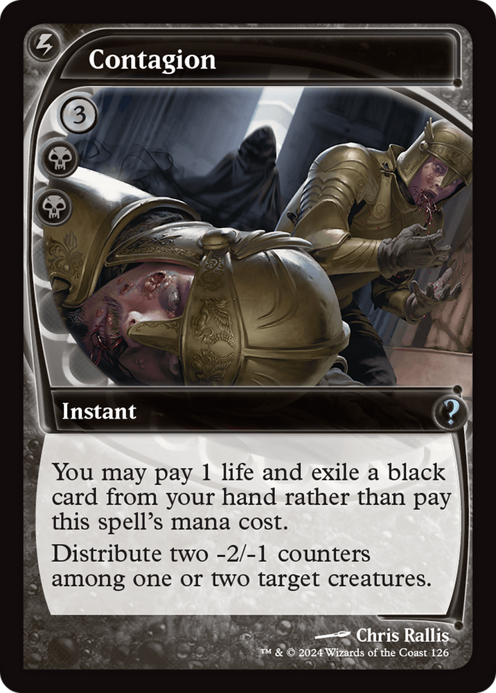 Contagion (Future Sight) [Mystery Booster 2] Magic: The Gathering