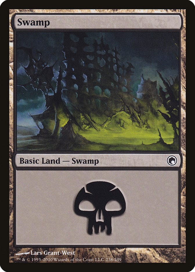 Swamp (238) [Scars of Mirrodin] Magic: The Gathering