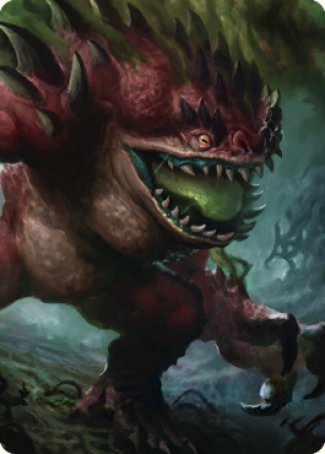 Hezrou Art Card [Commander Legends: Battle for Baldur's Gate Art Series] Magic: The Gathering