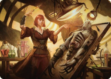 Ashnod, Flesh Mechanist Art Card [The Brothers' War Art Series] Magic: The Gathering