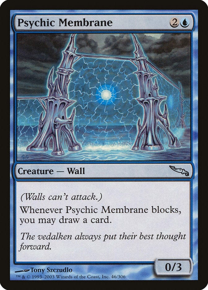 Psychic Membrane [Mirrodin] Magic: The Gathering