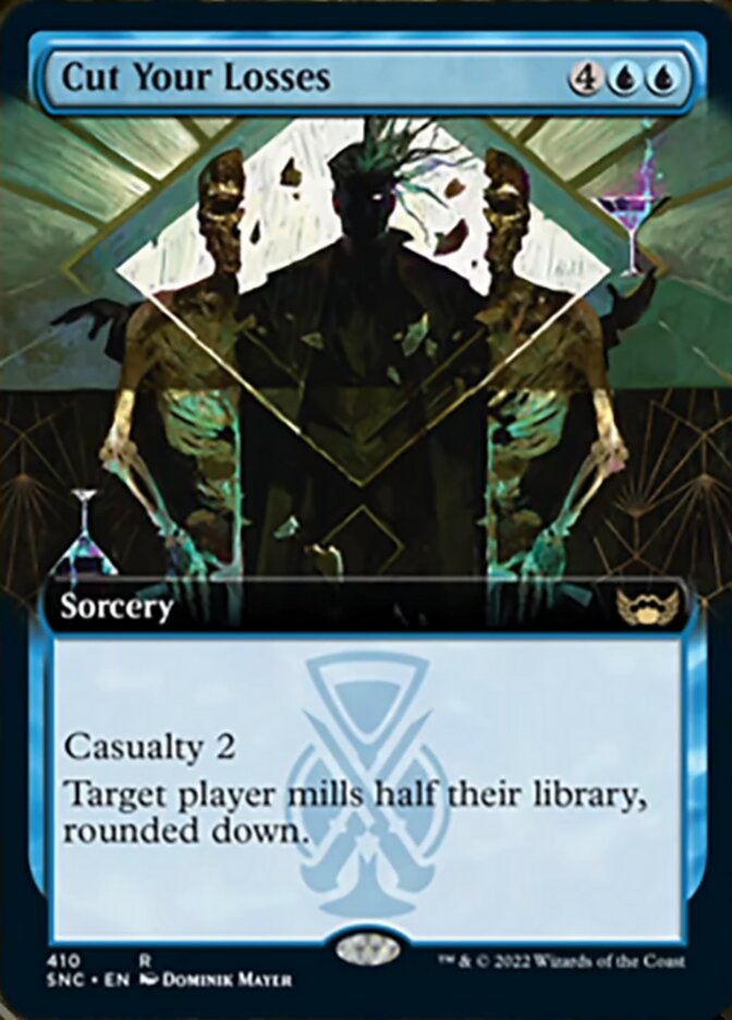 Cut Your Losses (Extended Art) [Streets of New Capenna] Magic: The Gathering