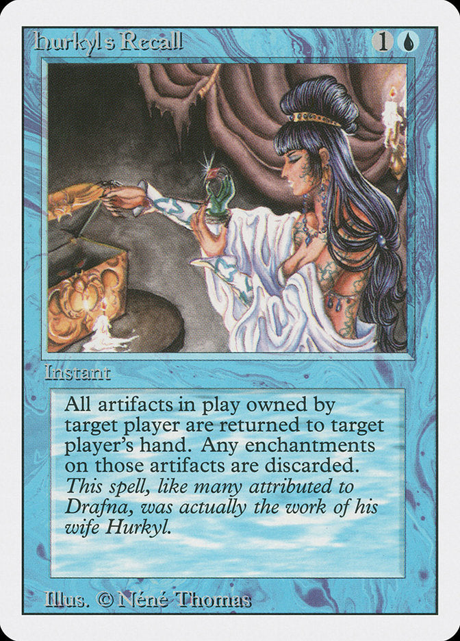 Hurkyl's Recall [Revised Edition] Magic: The Gathering